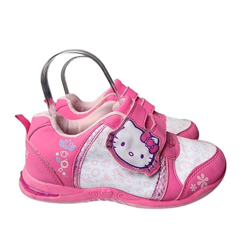 Hello Kitty Pink Slip-On Sneakers Little Girls 2.5